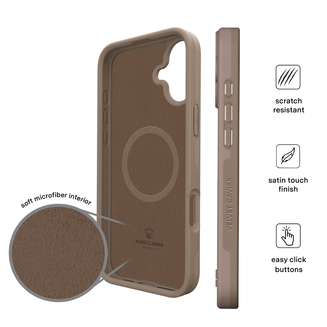 Cashmere Taupe iPhone Case