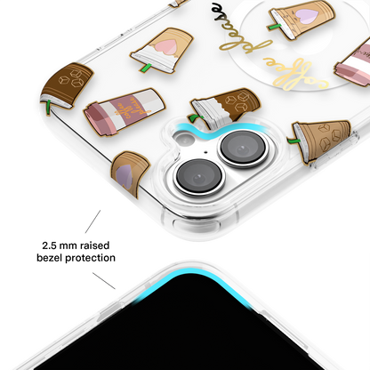 Coffee First iPhone Case