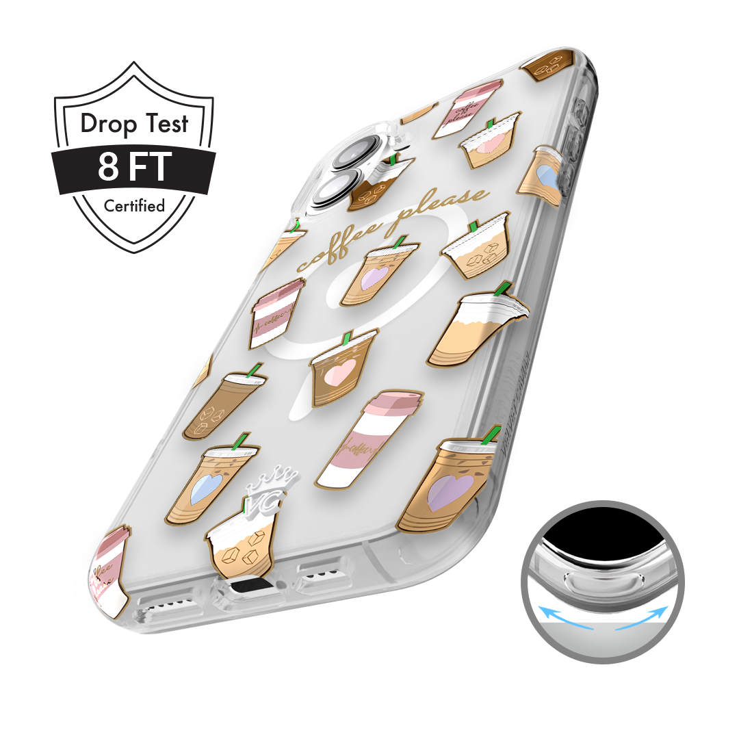 Coffee First iPhone Case
