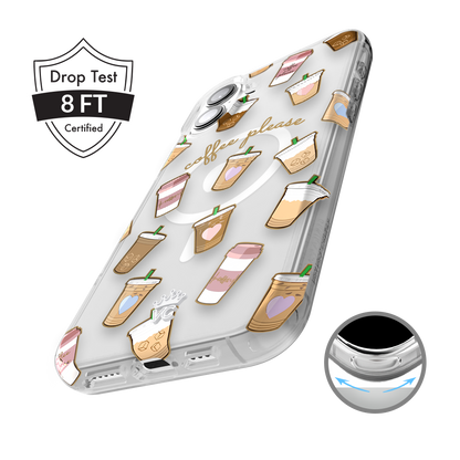 Coffee First iPhone Case
