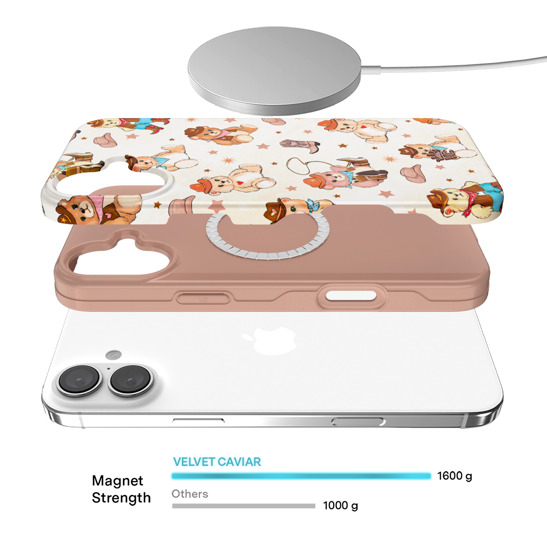 Cowboy Teddy iPhone Case