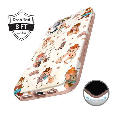 Cowboy Teddy iPhone Case