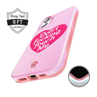 Don't F Touch Me iPhone Case