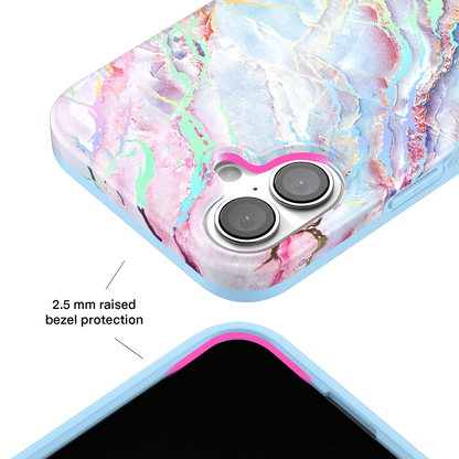 Holo Moonstone Marble iPhone Case