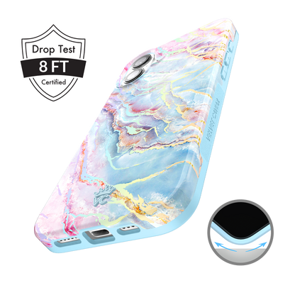 Holo Moonstone Marble iPhone Case