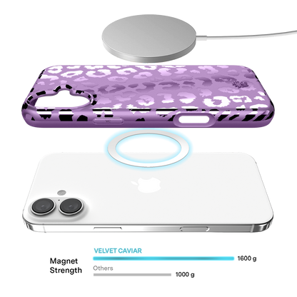 Amethyst Leopard iPhone Case