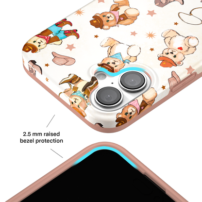 Cowboy Teddy iPhone Case
