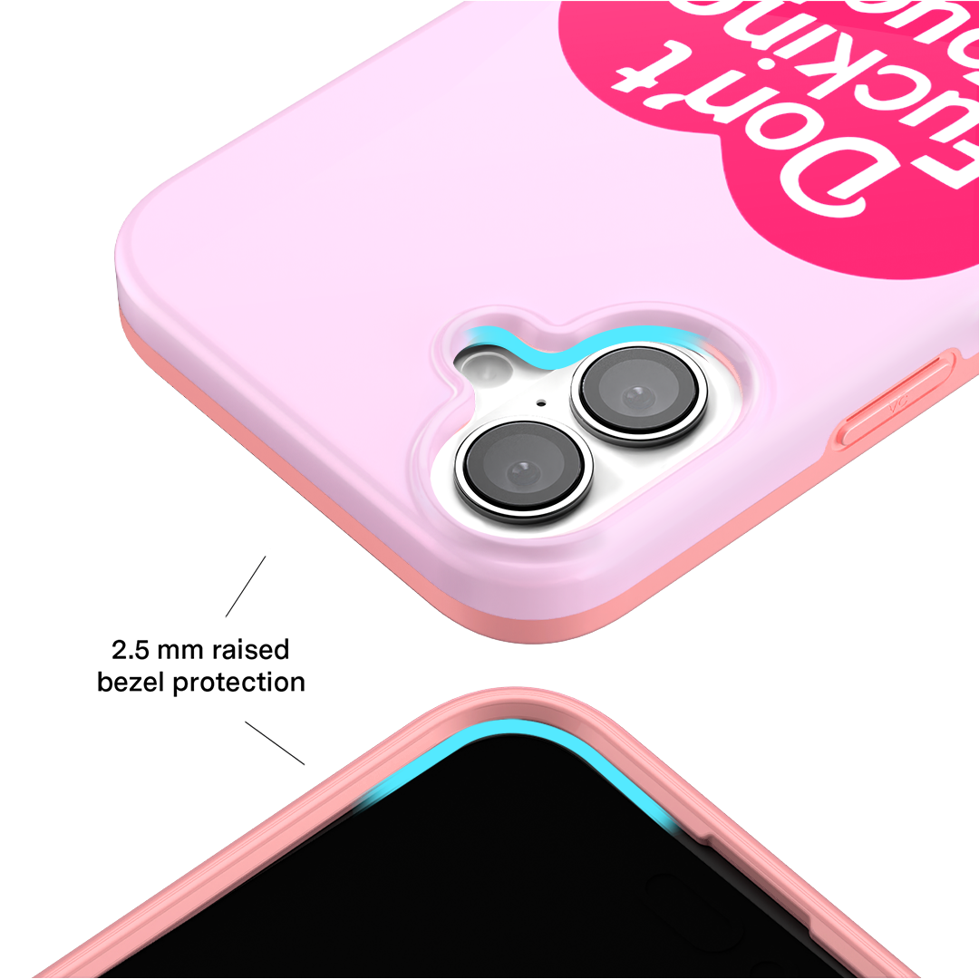 Don't F Touch Me iPhone Case