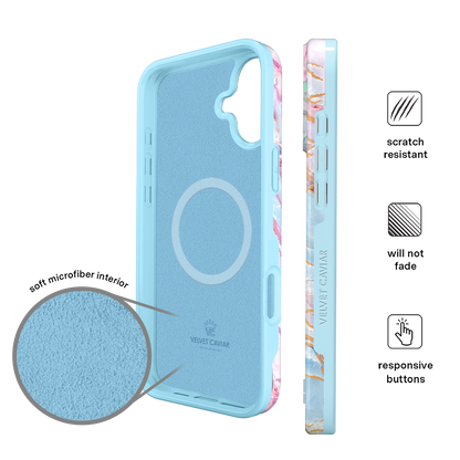 Holo Moonstone Marble iPhone Case