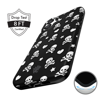 Chrome Skulls iPhone Case