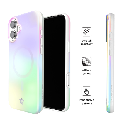 White Opal iPhone Case