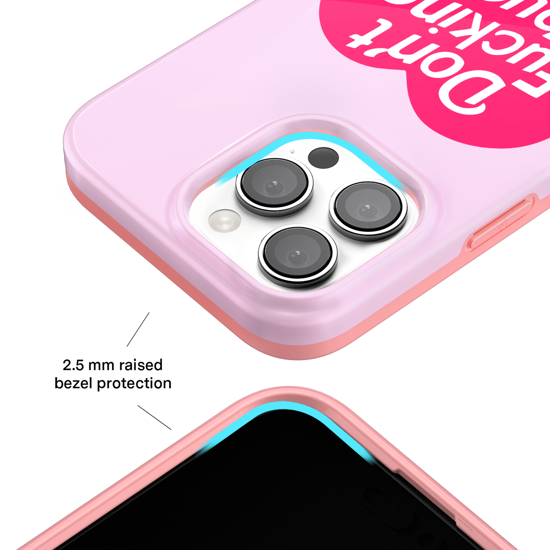 Don't F Touch Me iPhone Case