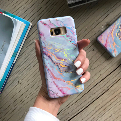 Holo Moonstone Marble Samsung Galaxy Case