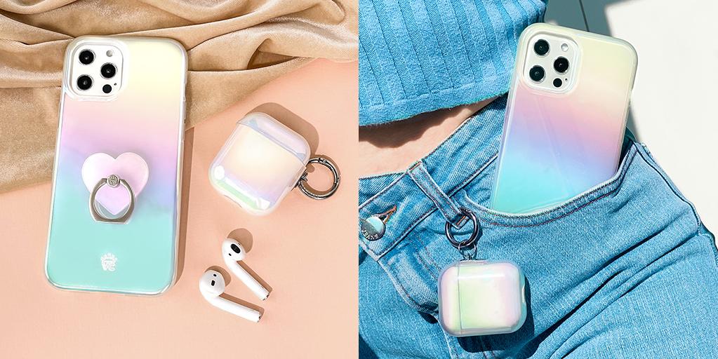 White Opal Samsung Case