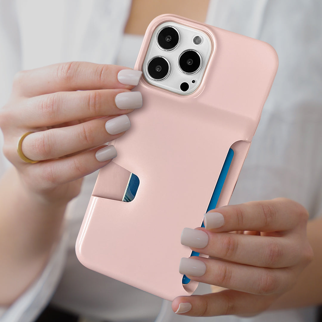 Light Pink iPhone Wallet Case