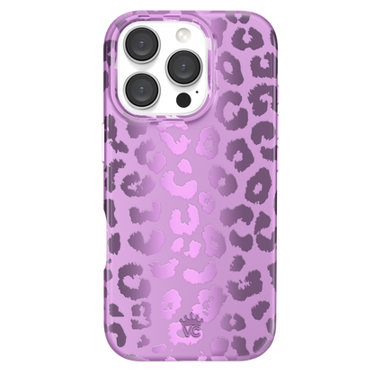 Amethyst Leopard iPhone Case