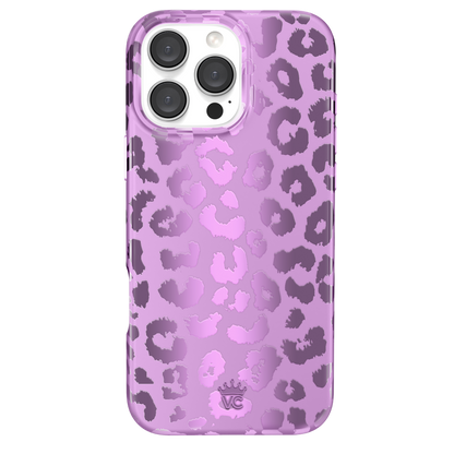 Amethyst Leopard iPhone Case