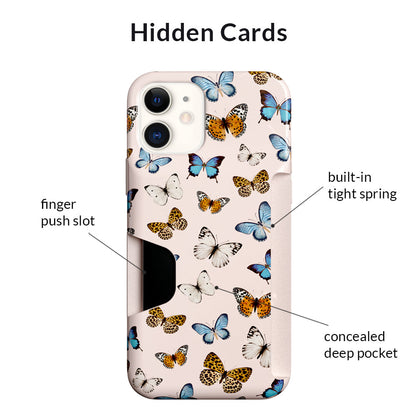 Butterfly iPhone Wallet Case