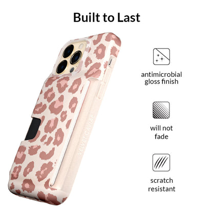 Blush Leopard iPhone Wallet Case