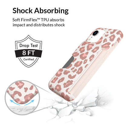 Blush Leopard iPhone Wallet Case