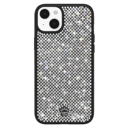 Black Caviar Crystals iPhone Case