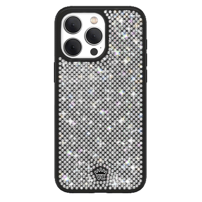 Black Caviar Crystals iPhone Case