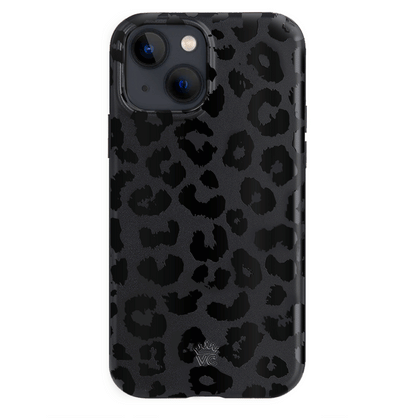 Black Leopard iPhone Case