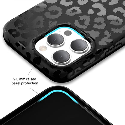 Black Leopard iPhone Case