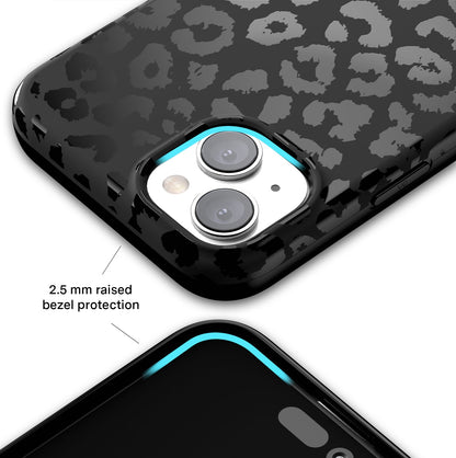 Black Leopard iPhone Case