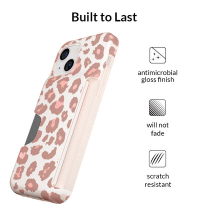 Blush Leopard iPhone Wallet Case