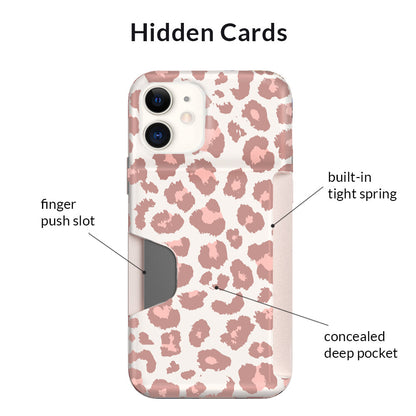 Blush Leopard iPhone Wallet Case
