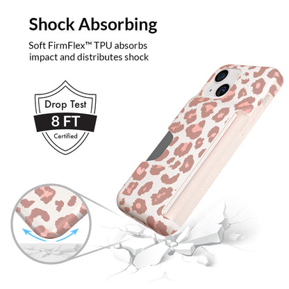 Blush Leopard iPhone Wallet Case