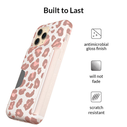 Blush Leopard iPhone Wallet Case