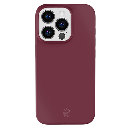 Burgundy 1990 iPhone Case