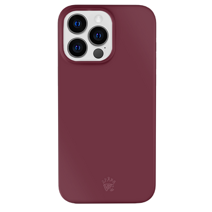 Burgundy 1990 iPhone Case