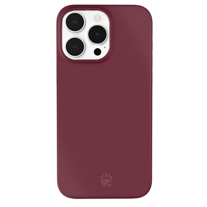 Burgundy 1990 iPhone Case