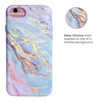 Holo Moonstone Marble iPhone Case