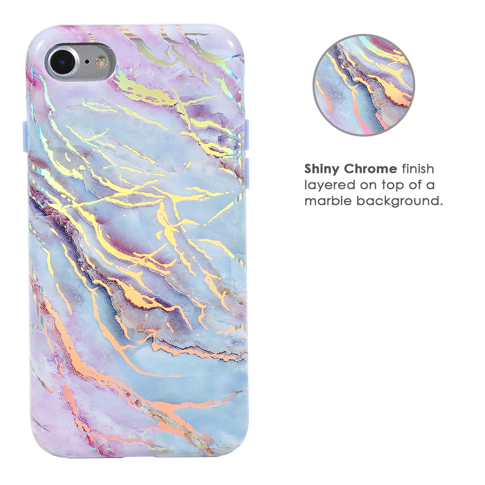 Holo Moonstone Marble iPhone Case