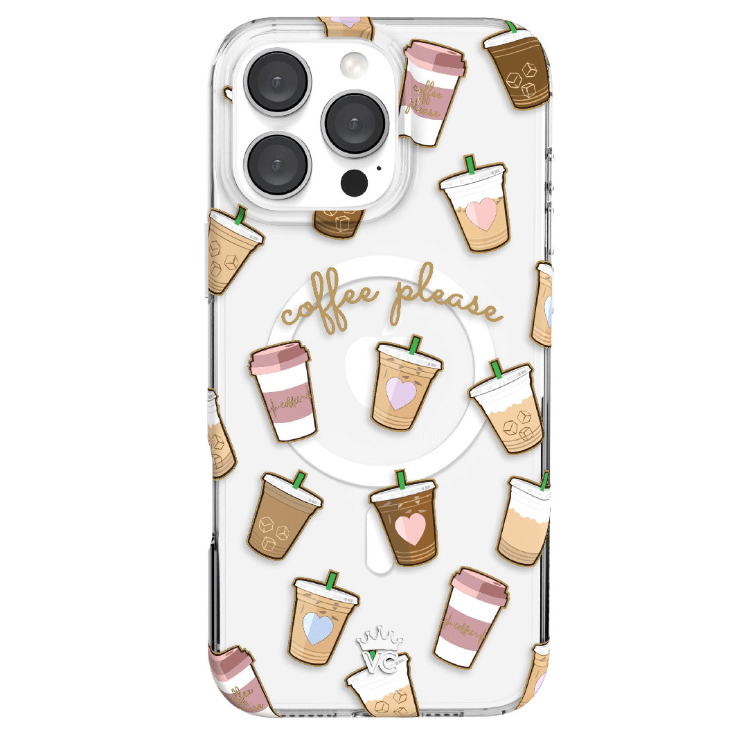 Coffee First iPhone Case