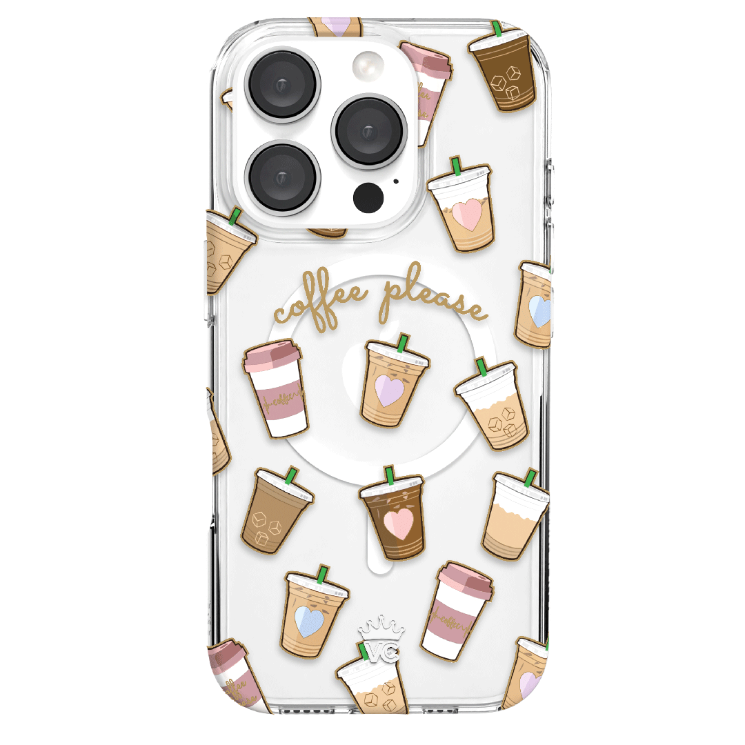Coffee First iPhone Case