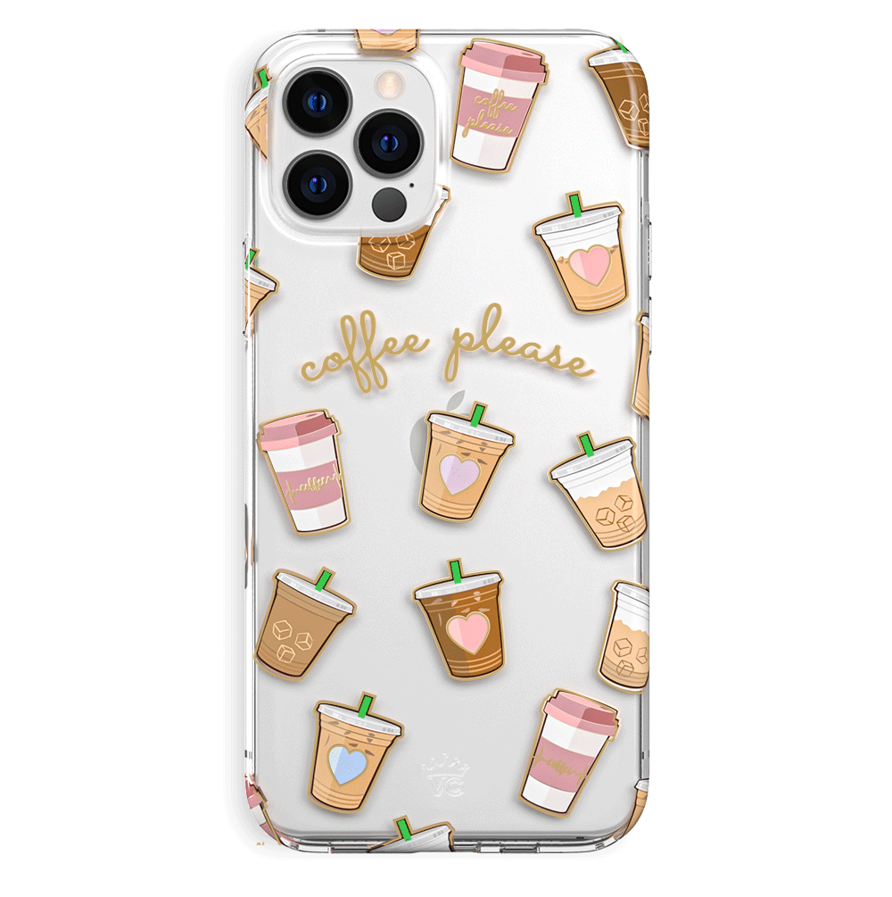 Coffee First iPhone Case