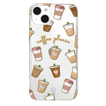 Coffee First iPhone Case