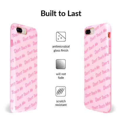 Don't Touch iPhone Case