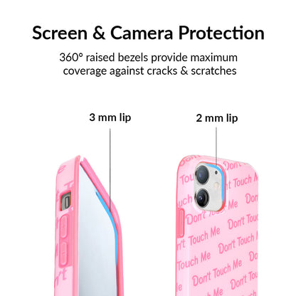 Don't Touch iPhone Case