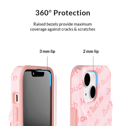 Don't Touch Me iPhone Wallet Case
