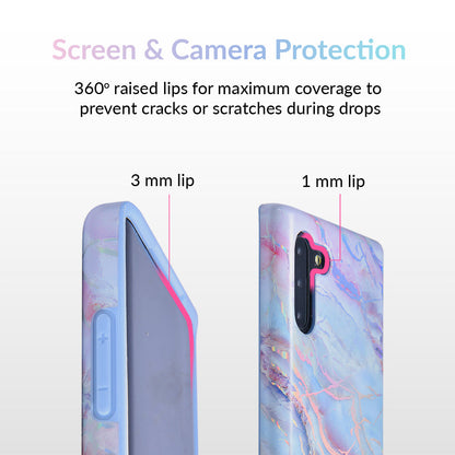 Holo Moonstone Marble Samsung Galaxy Case