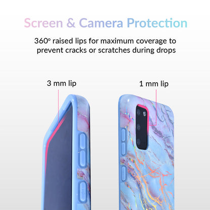 Holo Moonstone Marble Samsung Galaxy Case