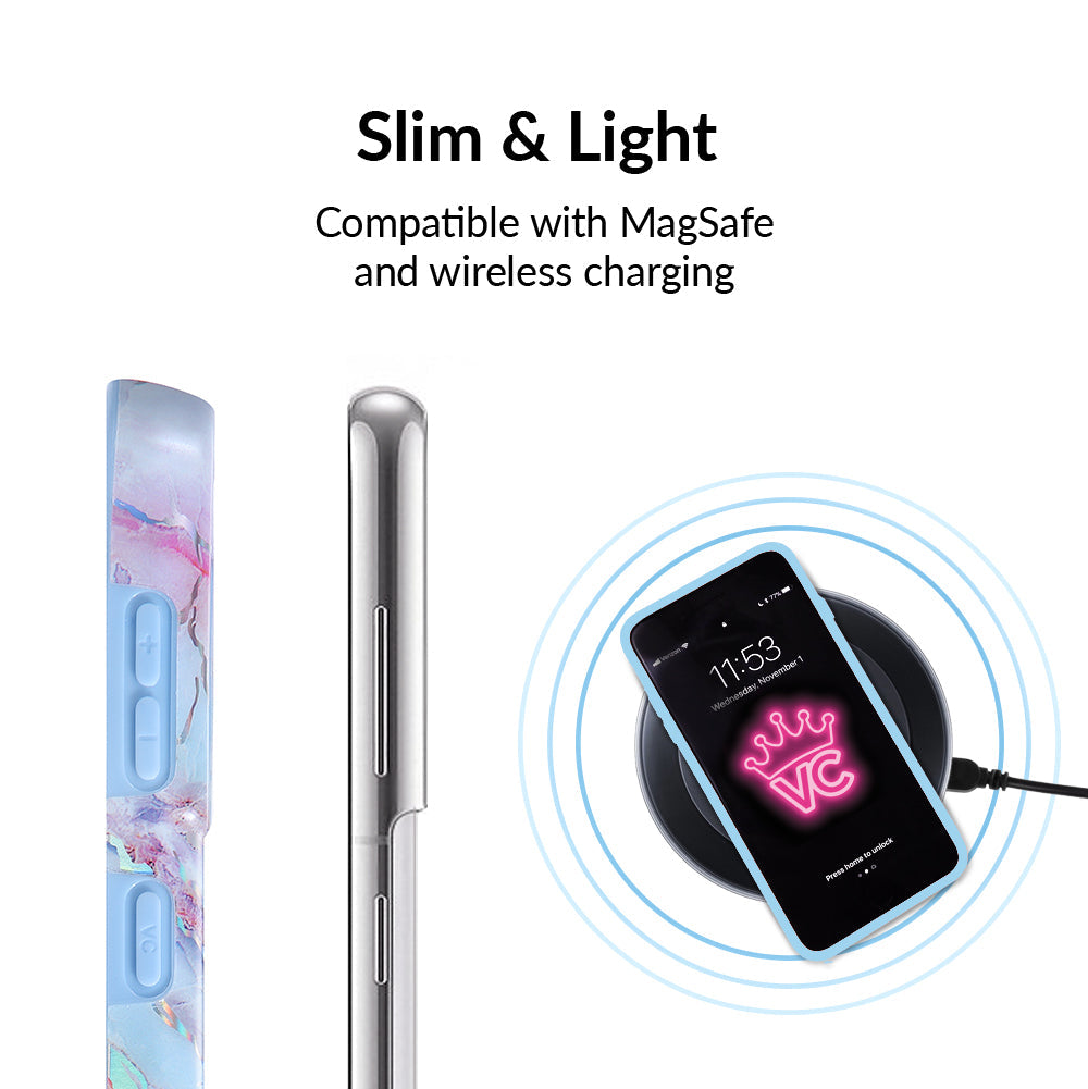 Holo Moonstone Marble Samsung Galaxy Case