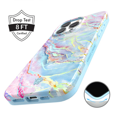 Holo Moonstone Marble iPhone Case