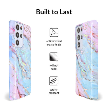 Holo Moonstone Marble Samsung Galaxy Case